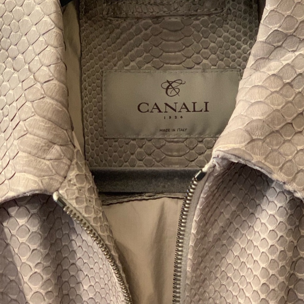 Python skin jacket